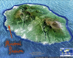 Reunion Google Earth location Austral Passion